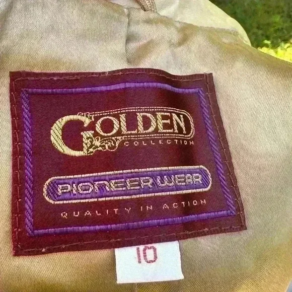 Ms. Pioneer Albuquerque leather jacket. Size 10. Vintage rockabilly western - Picture 3 of 15